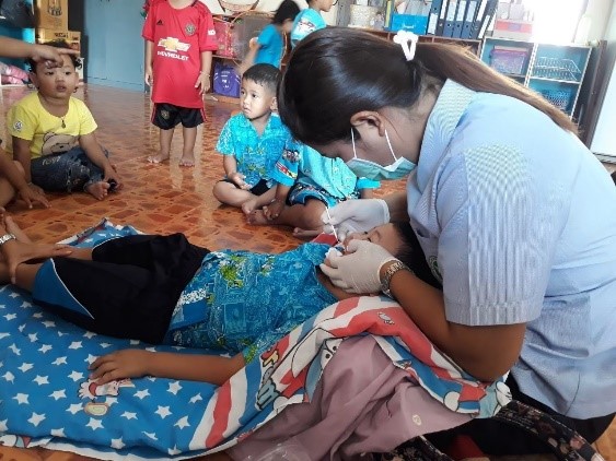 โครงการเฝ้าระวังทันตสุขภาพเด็กก่อนวัยเรียน